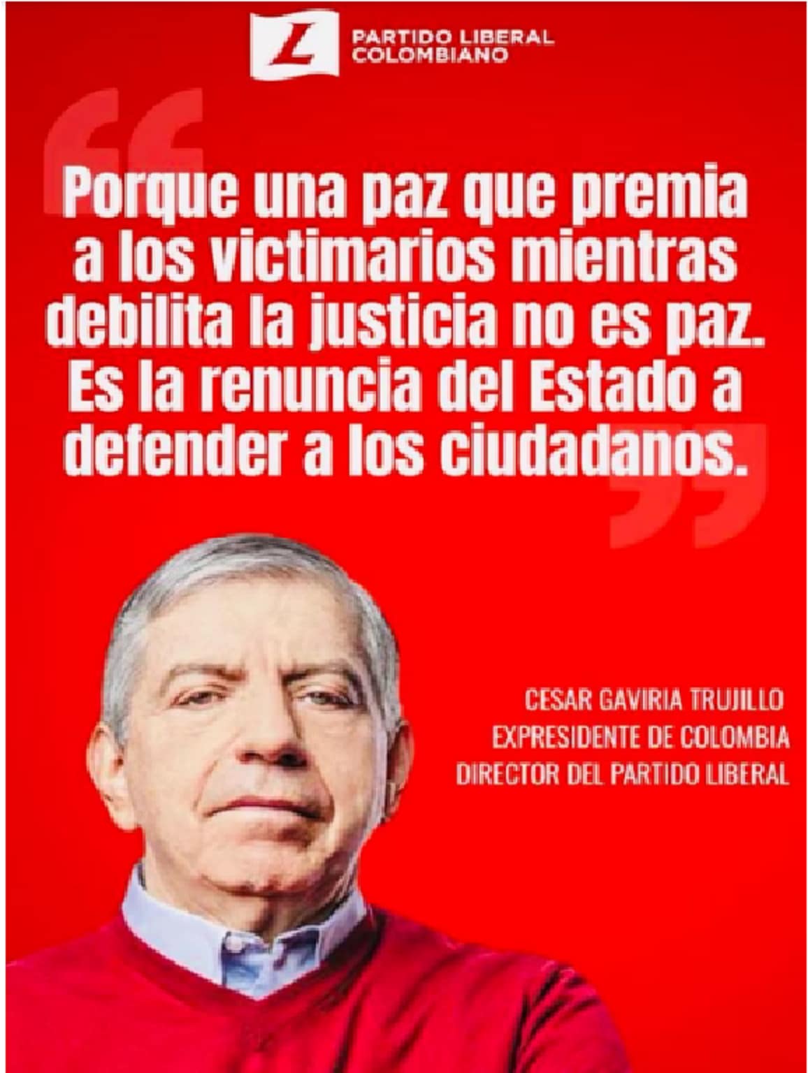 expresidente gaviria expresidente gaviria
