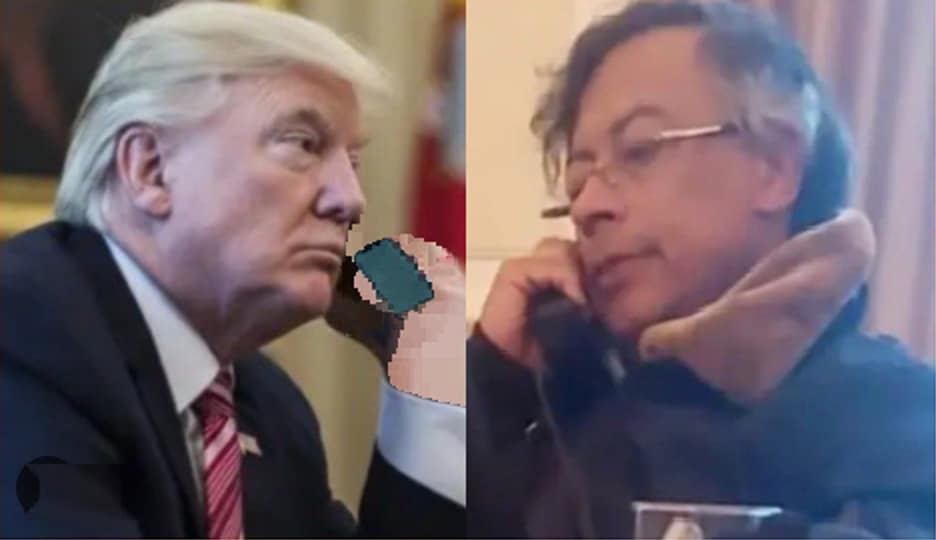 Explora Presidente de Colombia se arrodilla y llama al Presidente Donald Trump a la casa blanca.